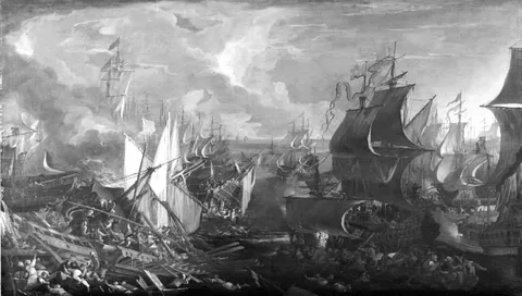 Pieter de Molijn, Sea Battle
