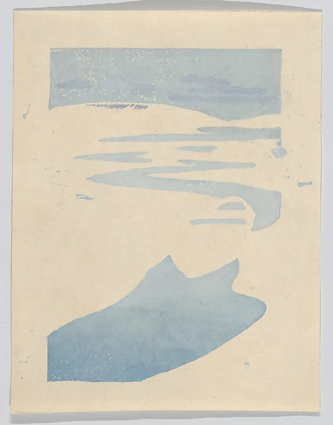 Arthur Wesley Dow, "The Derelict" or "The Lost Boat"