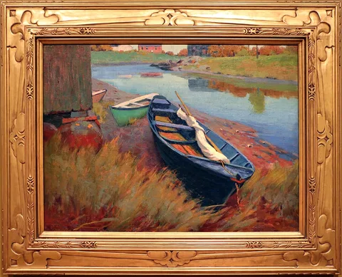 Arthur Wesley Dow, Boats at Rest