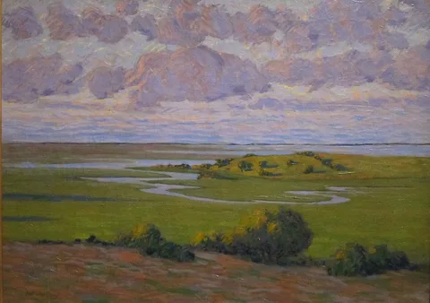 Arthur Wesley Dow, Lavender and Green
