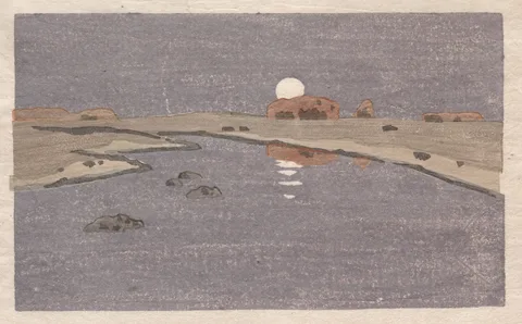 Arthur Wesley Dow, Moonrise