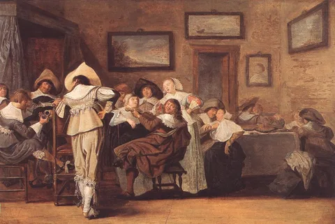 Dirck Hals, Merry Company
