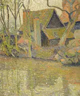 Lucien Pissarro, The Mill House, Blackpool, Devon