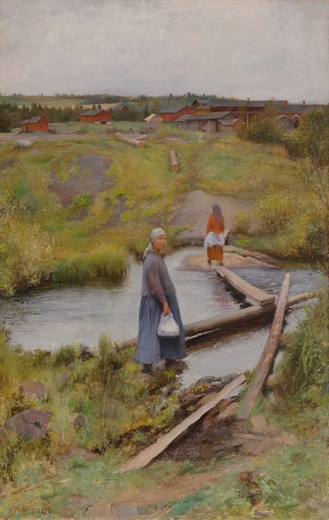 Pekka Halonen, The Short-Cut