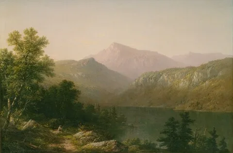 John William Casilear, View on Lake George