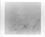 John William Casilear, Study of Mountains and Hills (from Sketchbook)