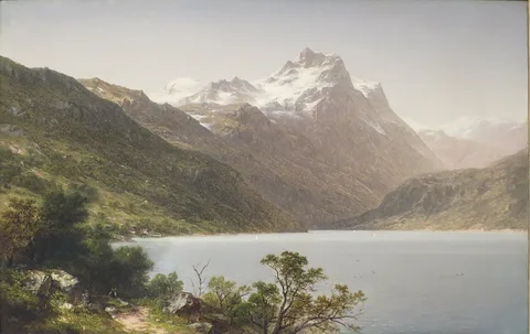 John William Casilear, Alpine Lake