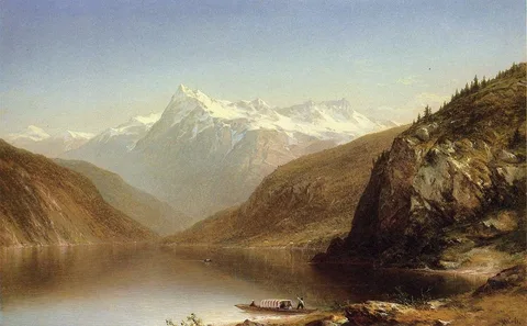 John William Casilear, Mountain Lake