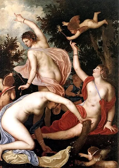 Alessandro Varotari, Graces and Cupids