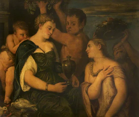Alessandro Varotari, A Variant of the D'Avalos Allegory (after Titian)