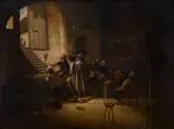 Joos van Craesbeeck, The Antwerp Arms", Tavern Scene