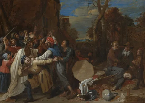 Joos van Craesbeeck, Death is Fierce and Quick