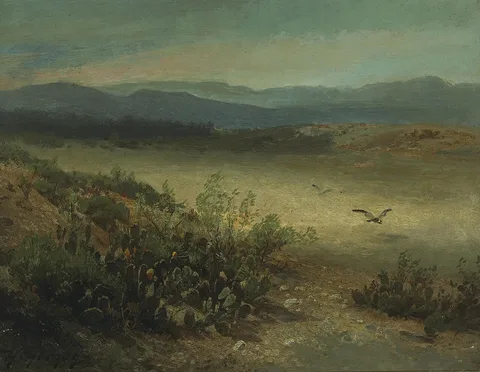 Hermann Ottomar Herzog, Between the Sierras and the Coast Range, California