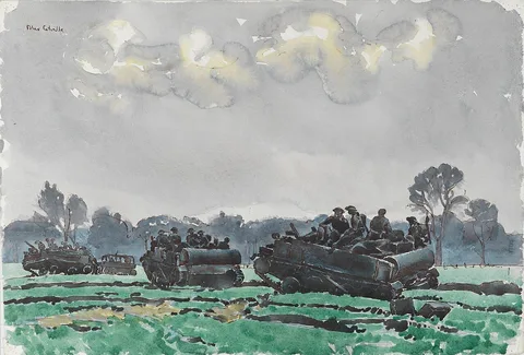 Alex Colville, Infantry Advancing