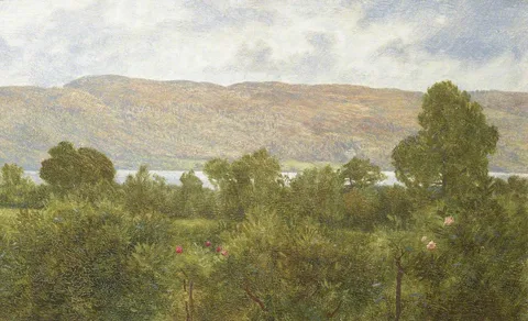Henry Holiday, View of Coniston
