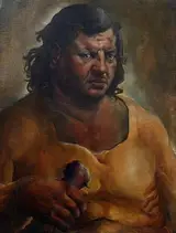 Ivan Albright, I Am He of Whom He Spoke (Samson)