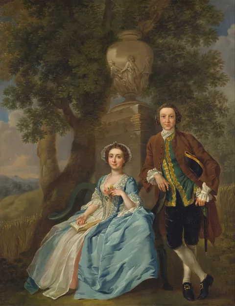 Francis Hayman, George and Margaret Roger