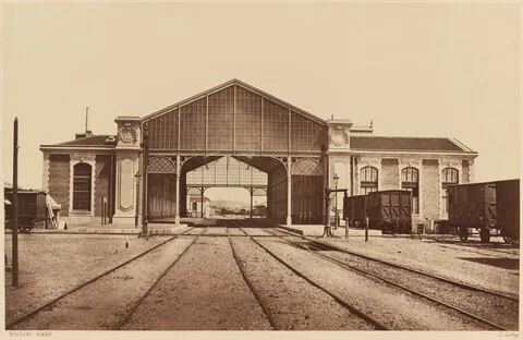 Édouard Baldus, Toulon, Gare (Toulon, Train Station)