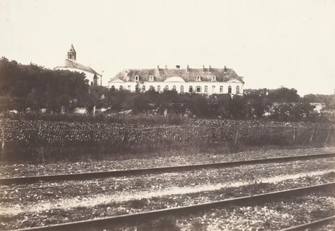 Édouard Baldus, Abbaye du Gard pres d' Abbeville