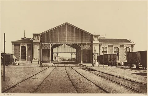 Édouard Baldus, Toulon, Gare (Toulon, Train Station)