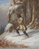 Cornelius Krieghoff, Indian hunter