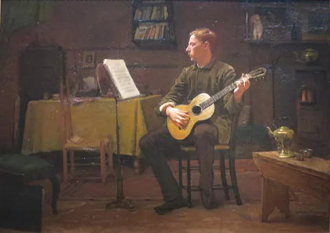 Dennis Miller Bunker, A Bohemian