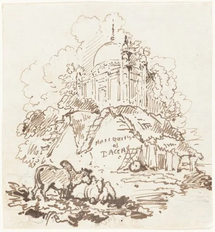 George Chinnery, Antiquities of Dacca