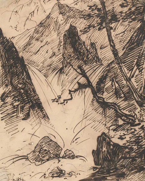 George Chinnery, An Indian Torrent