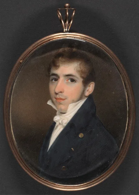 George Chinnery, Portrait of a Gentleman Called Michael Thomas Sadler