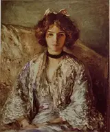 Philip Wilson Steer, Portrait of Miss Ethel Warwick