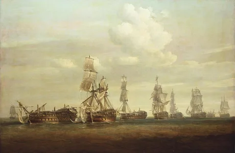 Nicholas Pocock, Sir Richard Strachan's Action off Ferrol