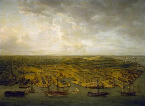Nicholas Pocock, Plymouth Dockyard