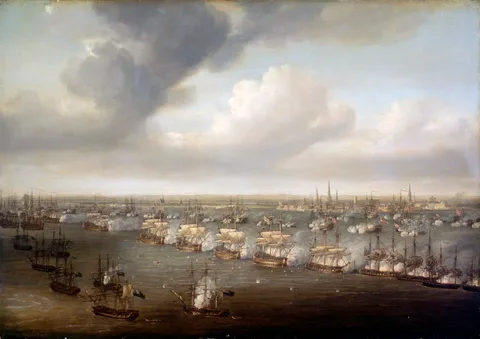 Nicholas Pocock, The Battle of Copenhagen, 2 April 1801