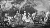 Frans Wouters, Skt. Jørgen befrier prinsessen fra dragen. Allegori