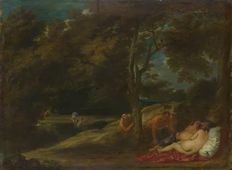 Frans Wouters, Nymphs surprised by Satyrs