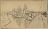 Auguste-Louis Lepère, Arrivee au Marche