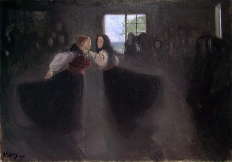 Halfdan Egedius, Girls dancing
