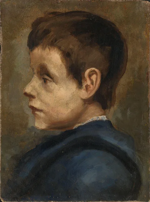 Halfdan Egedius, Portrait of Carl, the Artist's Brother