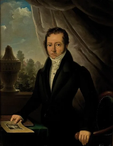 Petrus van Schendel, Portrait of Christiaan Bernet (1770-1832)