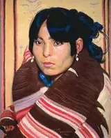 Ernest L. Blumenschein, Portrait of Albedia