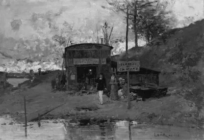 Luigi Loir, The Boathouse