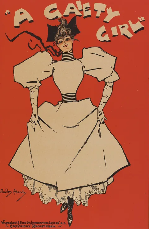 Dudley Hardy, A Gaiety girl