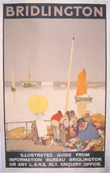 Dudley Hardy, Vintage poster for Bridlington
