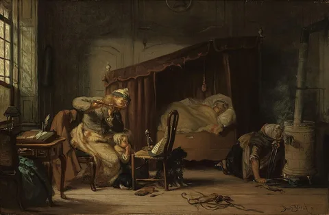 David Bles, The Player of a Wind Instrument