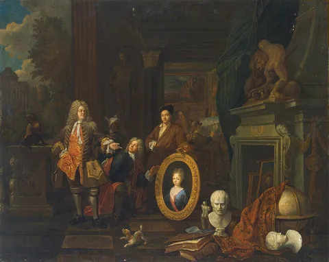Balthasar van den Bossche, Studio of an Artist