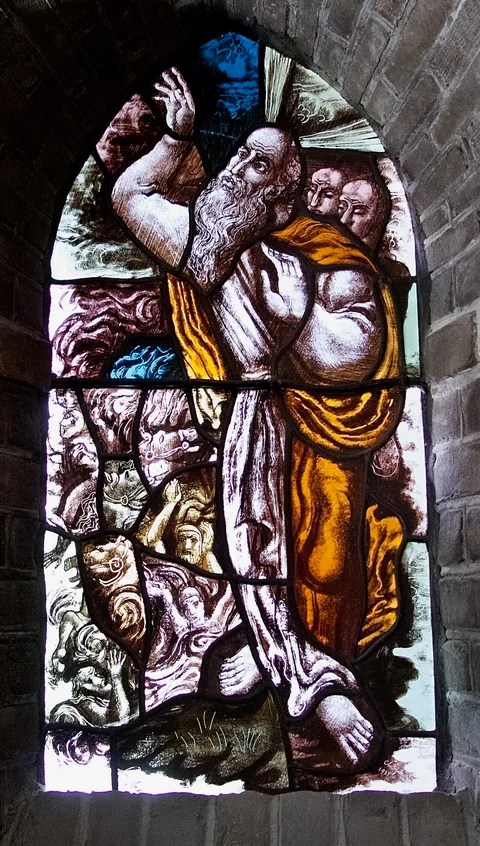 Charles Eyck, Stained-glass windows by Charles Eyck
