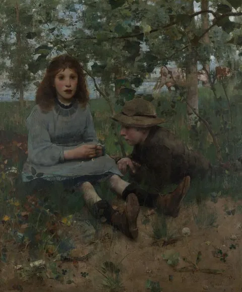 Edward Arthur Walton, A Daydream