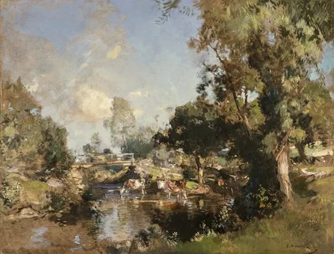 Edward Arthur Walton, The Ford, New Abbey