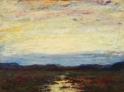Albert Lorey Groll, Sunset in Nevada