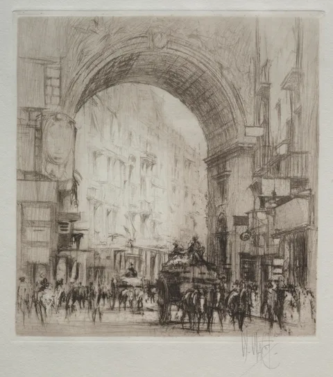 William Walcot, Arco San Carlo, Naples